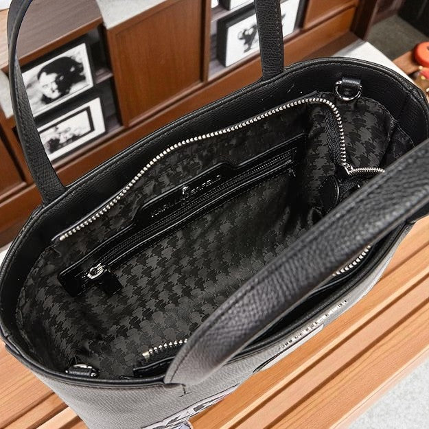 Karl Lagerfeld Paris Maybelle Tote, Black Patch