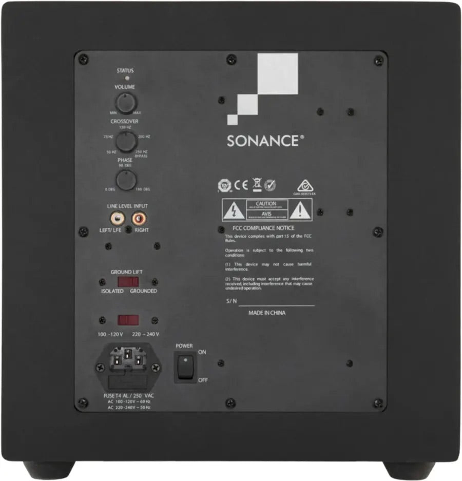 Sonance - MS10SUB - Mag Series 10" 275W Powered Subwoofer, Black