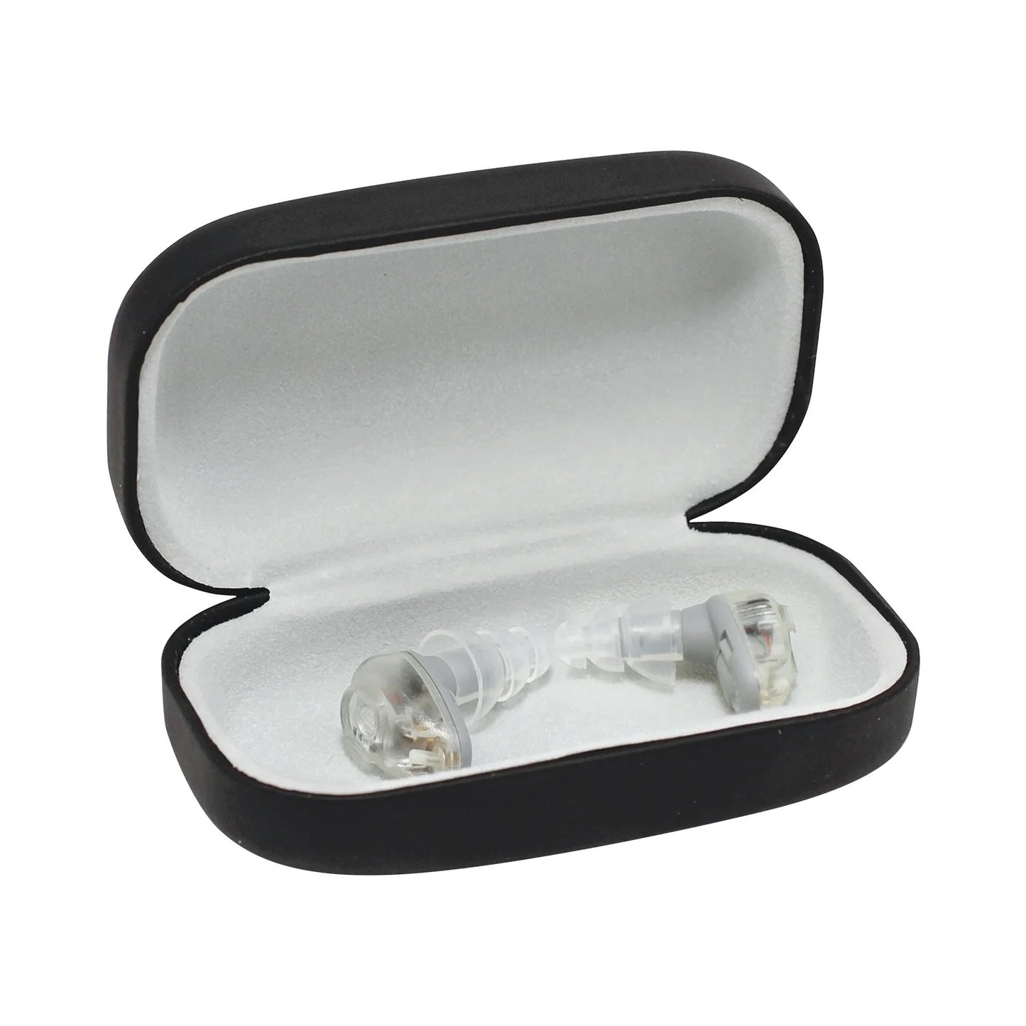 Over-the-Counter In-Ear Hearing Amplifier, Clear