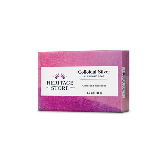 Heritage Store Colloidal Silver Soap