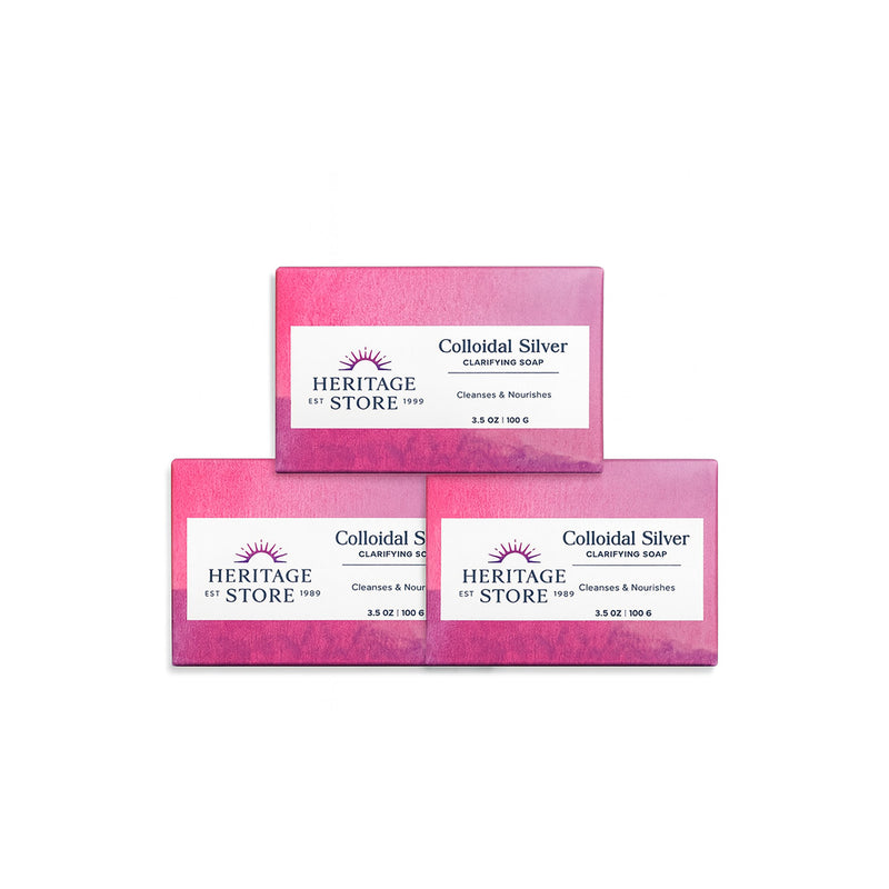 Load image into Gallery viewer, Heritage Store Colloidal Silver Soap
