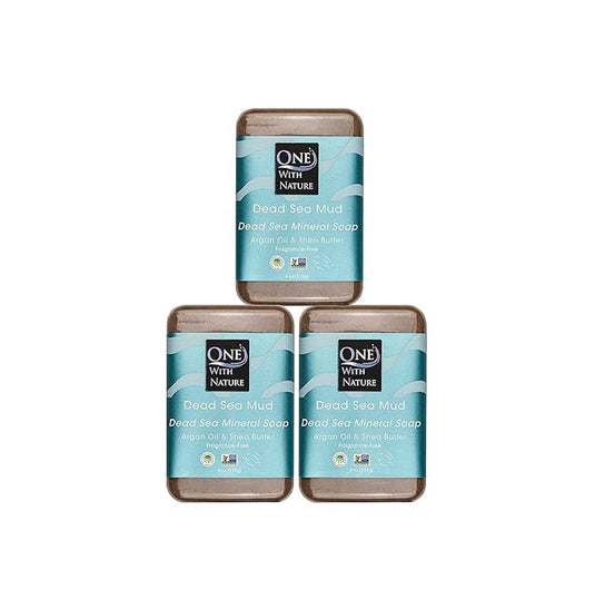 One With Nature Dead Sea Mud Dead Sea Minerals Soap