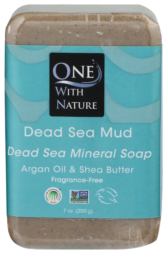 One With Nature Dead Sea Mud Dead Sea Minerals Soap