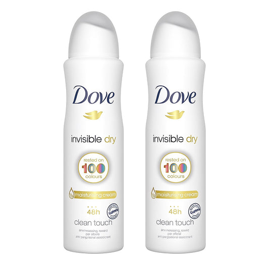 Dove Invisible Dry Spray Antiperspirant 48 hours, clean touch