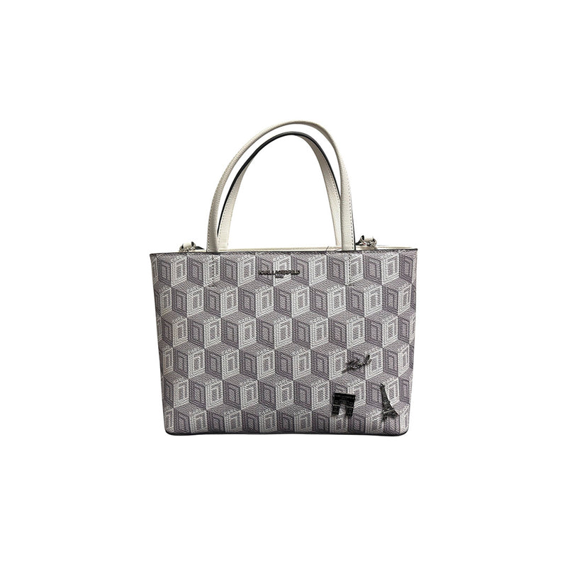 Load image into Gallery viewer, Karl Lagerfeld Paris Maybelle Graphic Satchel Crossbody Pouch
