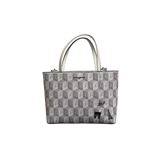 Karl Lagerfeld Paris Maybelle Graphic Satchel Crossbody Pouch