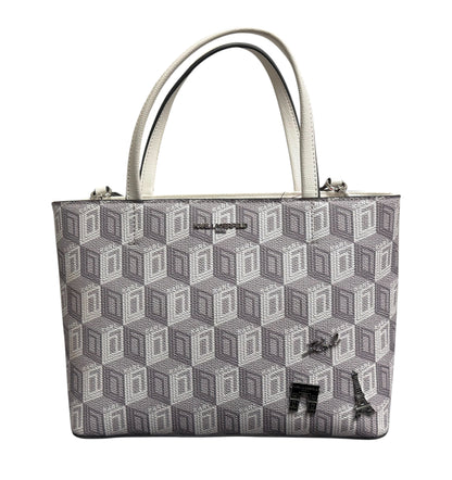Karl Lagerfeld Paris Maybelle Graphic Satchel Crossbody Pouch