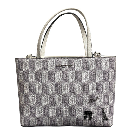 Karl Lagerfeld Paris Maybelle Graphic Satchel Crossbody Pouch
