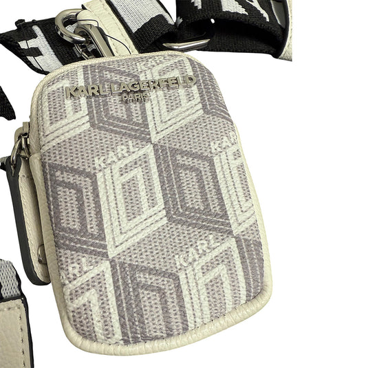 Karl Lagerfeld Paris Maybelle Graphic Satchel Crossbody Pouch