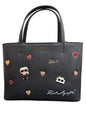 Karl Lagerfeld Paris Maybelle Satchel with Cate Pins