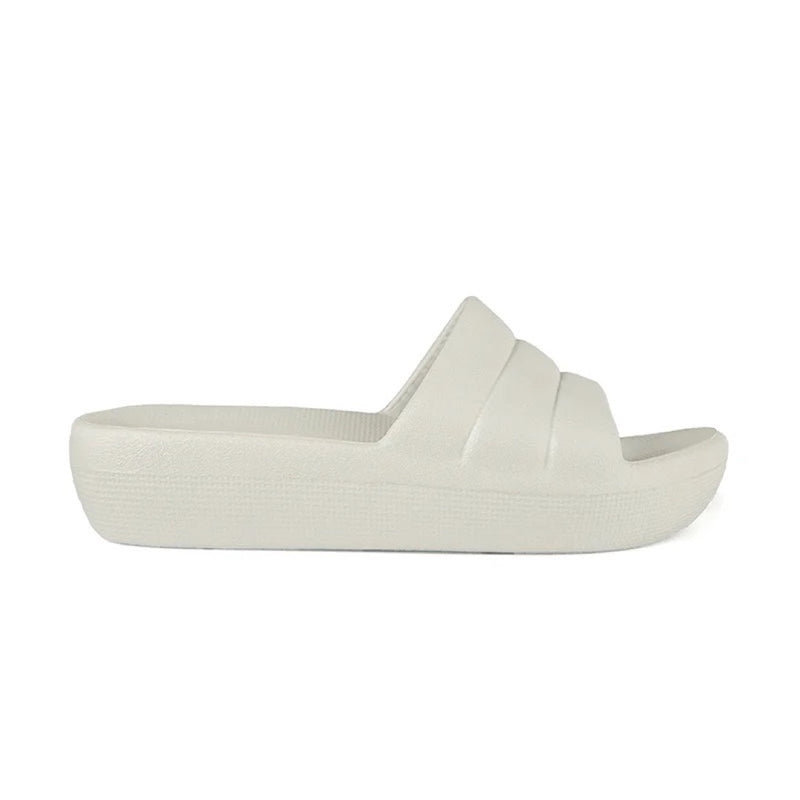 Load image into Gallery viewer, Piccadilly Marshmallow Women's Clog - Flexible &amp; Anti-Slip - 100% Vegan - White

