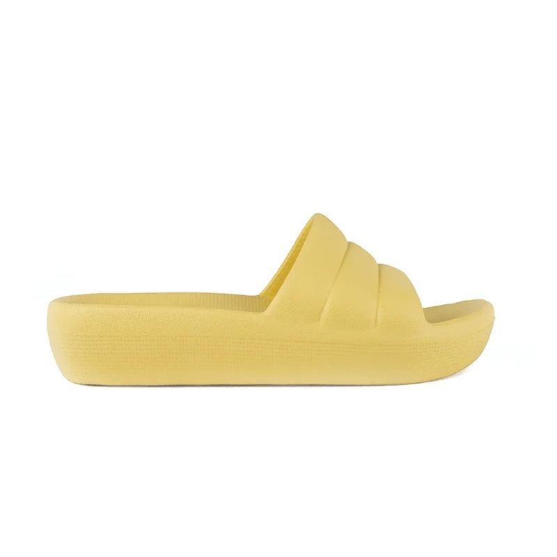 Load image into Gallery viewer, Piccadilly Marshmallow Women's Clog - Flexible &amp; Anti-Slip - 100% Vegan - Yellow
