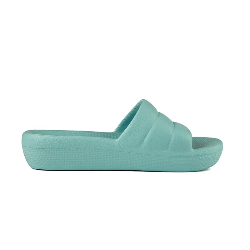 Load image into Gallery viewer, Piccadilly Marshmallow Women's Clog - Flexible &amp; Anti-Slip - 100% Vegan - Blue
