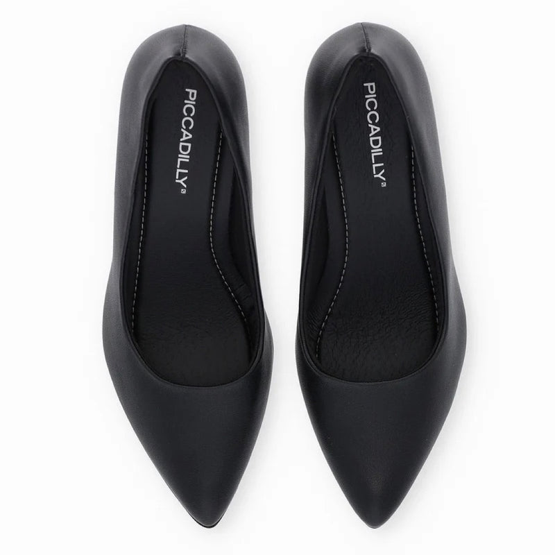 Load image into Gallery viewer, Piccadilly Luiza High Heel Scarpin - 100% Vegan - Black
