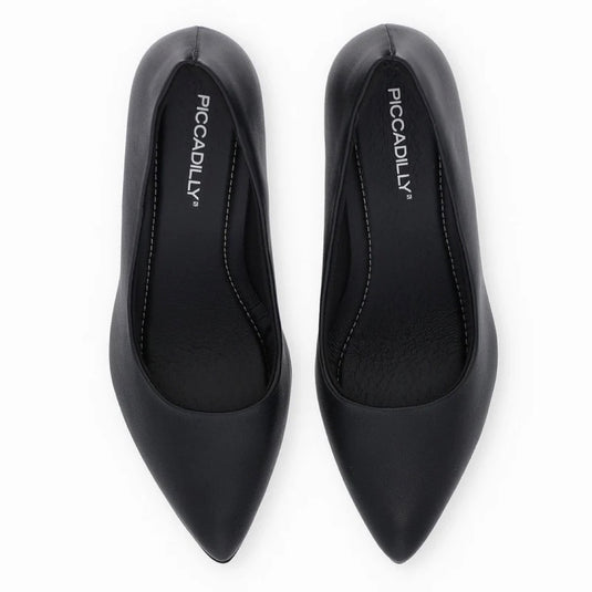 Piccadilly Luiza High Heel Scarpin - 100% Vegan - Black