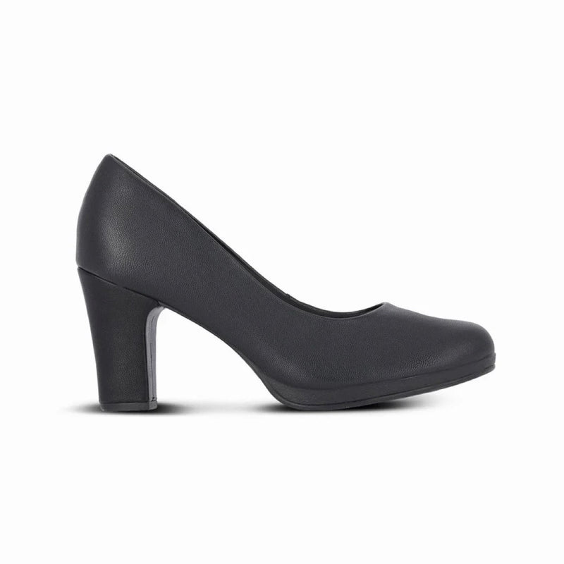 Load image into Gallery viewer, Piccadilly Deise Women's High Heel Pumps - Flexible &amp; Anti-Slip - 100% Vegan - Black
