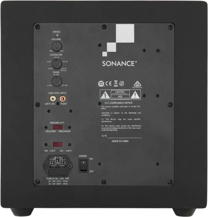 Sonance - MS10SUB - Mag Series 10" 275W Powered Subwoofer, Black