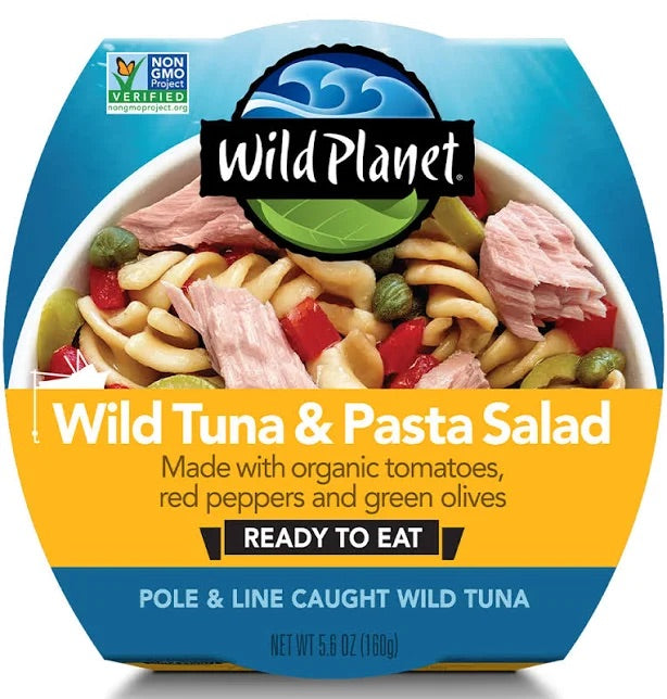 Wild Planet Wild Tuna Pasta Salad with Veggies