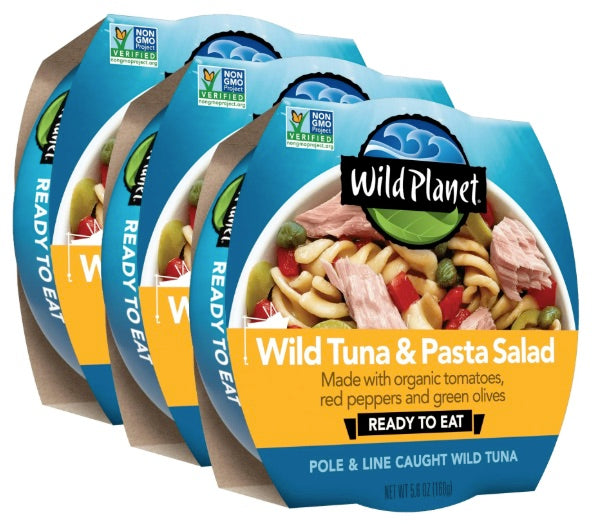 Wild Planet Wild Tuna Pasta Salad with Veggies