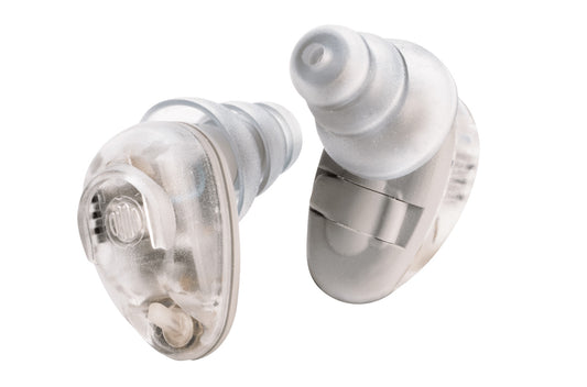 Over-the-Counter In-Ear Hearing Amplifier, Clear