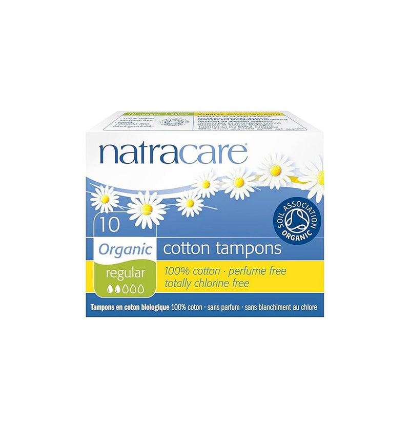 Load image into Gallery viewer, Natracare Organic Cotton Tampons, Regular
