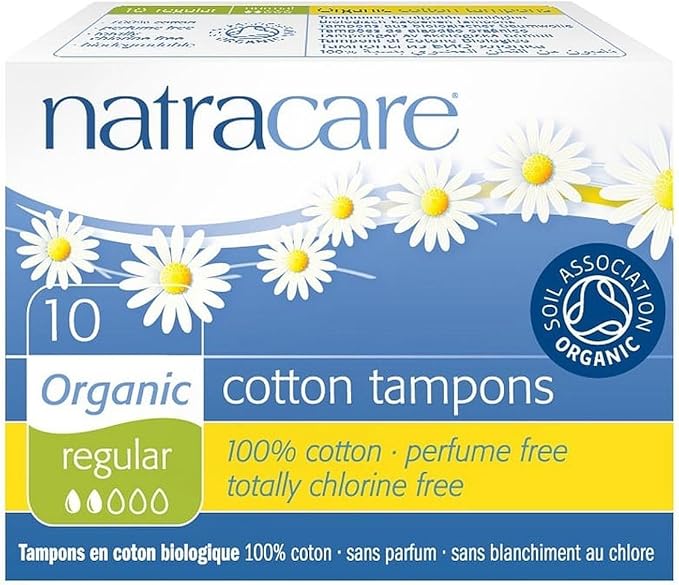 Natracare Organic Cotton Tampons, Regular