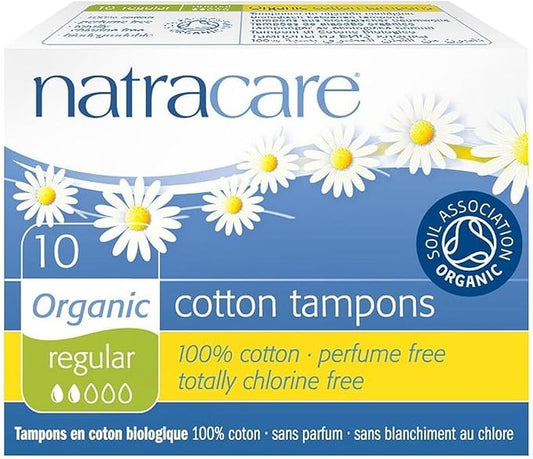 Natracare Organic Cotton Tampons, Regular