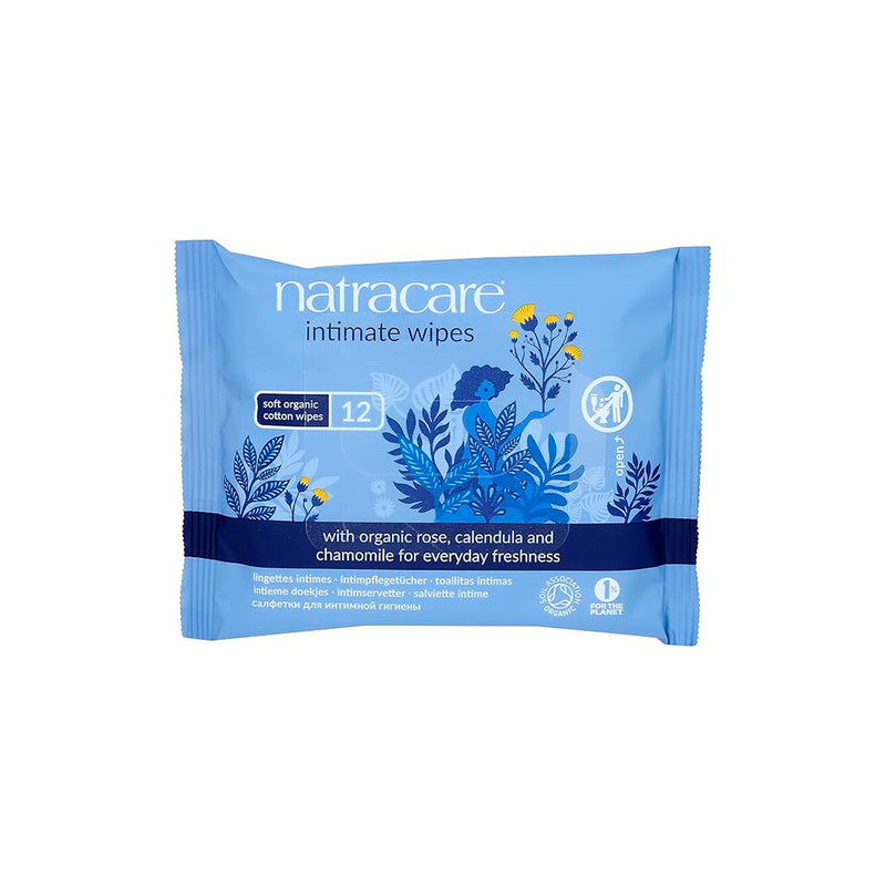 Load image into Gallery viewer, Natracare Soft Organic Cotton Intimate Wipes

