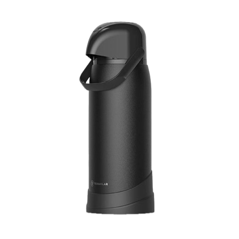 Load image into Gallery viewer, Termolar R-Evolution Stainless Steel Thermo Bottle, Pump Dispenser, 64.2 fl oz, Black
