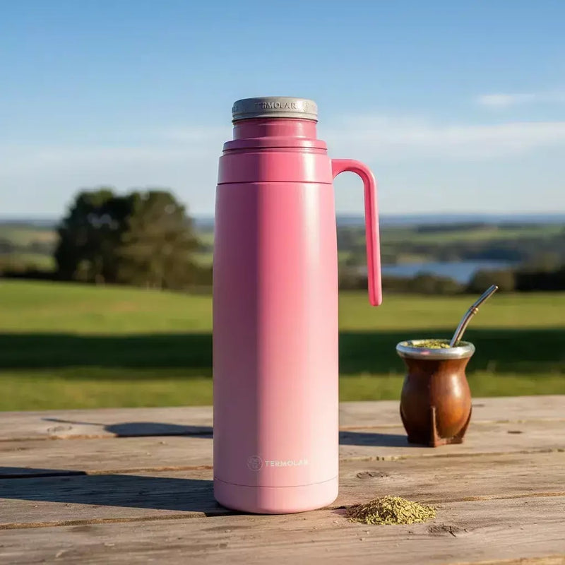 Load image into Gallery viewer, Termolar R-Evolution Stainless Steel Thermo Bottle, 33.81 fl oz, Pink
