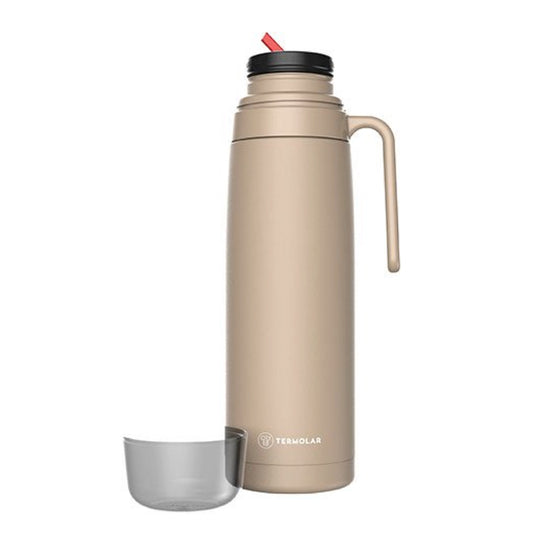 Termolar R-Evolution Stainless Steel Thermo Bottle, 33.81 fl oz, Vanilla