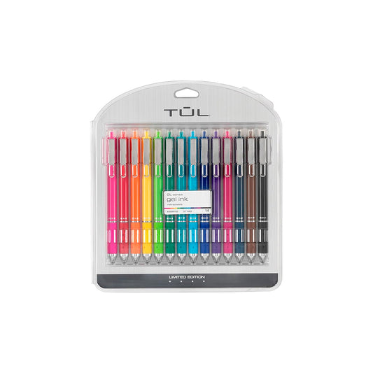 TUL GL Series Retractable Gel Pens, Medium Point, 0.7 mm, Assorted Barrel Colors