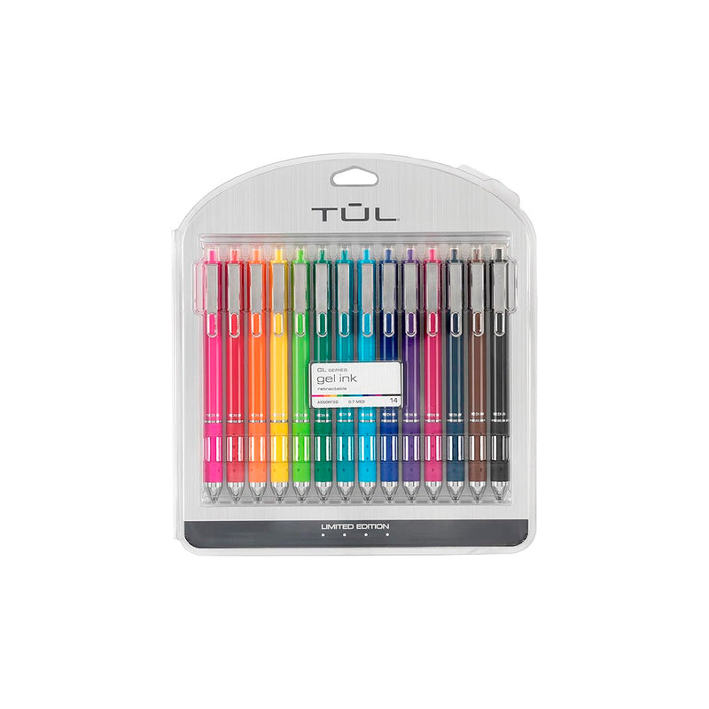 Load image into Gallery viewer, TUL GL Series Retractable Gel Pens, Medium Point, 0.7 mm, Assorted Barrel Colors
