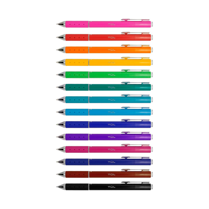 Load image into Gallery viewer, TUL GL Series Retractable Gel Pens, Medium Point, 0.7 mm, Assorted Barrel Colors
