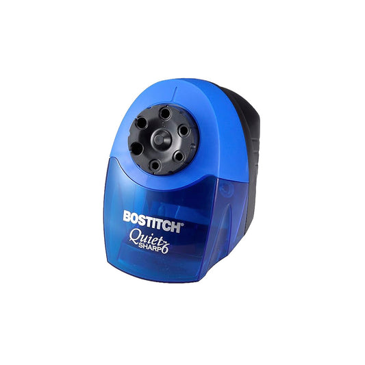 Bostitch Office QuietSharp 6 Electric Pencil Sharpener, Blue