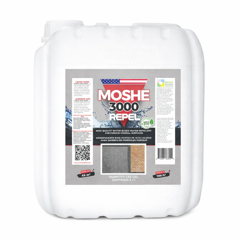 Load image into Gallery viewer, Moshe 3000 Repel - High-Performance Water Repellent for Mineral Surfaces - 1.32 gal
