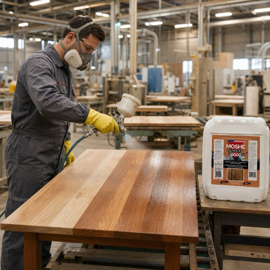 Moshe 3000 Wood - Water Repellent for Wooden Surfaces - 1.32 gal