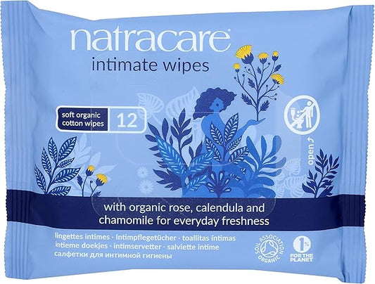 Natracare Soft Organic Cotton Intimate Wipes